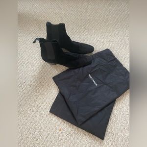 Black Saint Laurent Men’s suede boot
